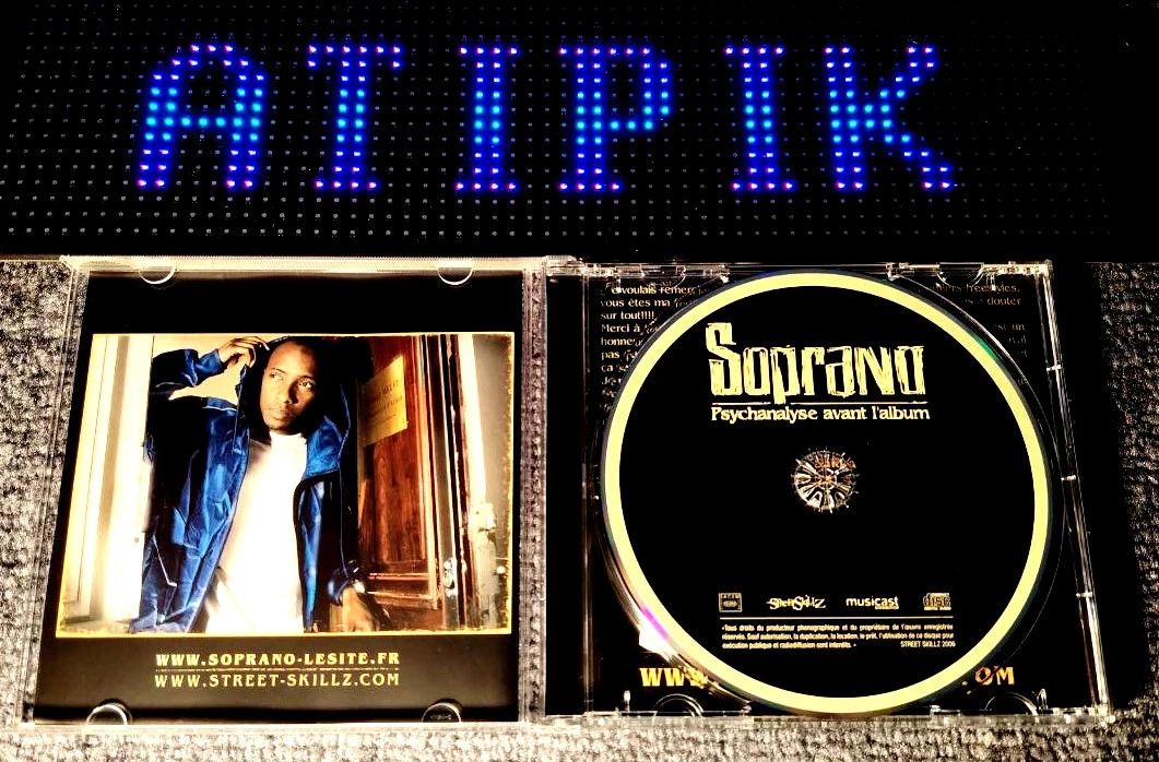 ¡Rarísimo y como nuevo! Soprano Psychanalyse Avant L'Album Rare Mixtape de colección 💿 – photo 3